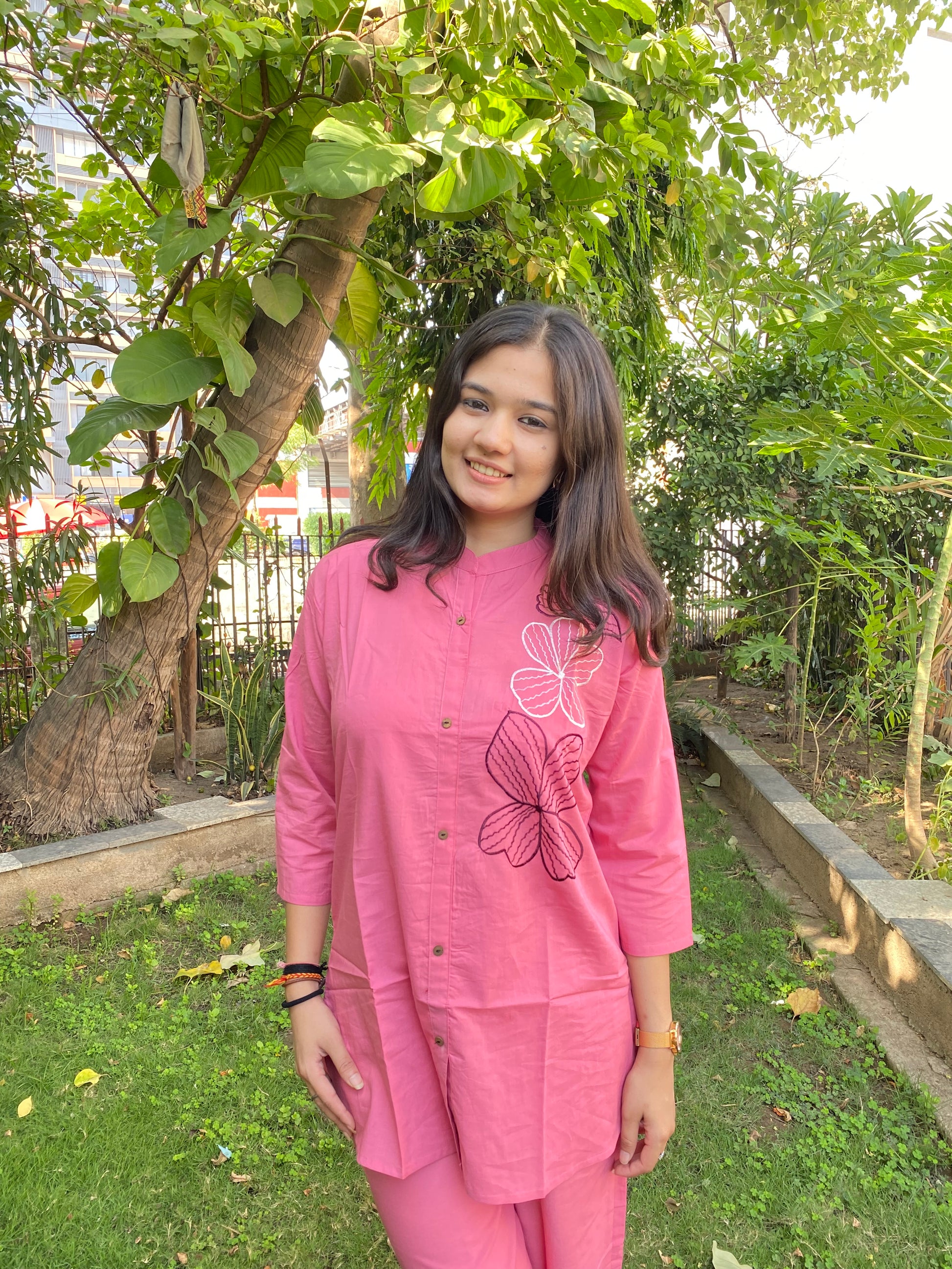 PINK PURE MAL COTTON COORDS