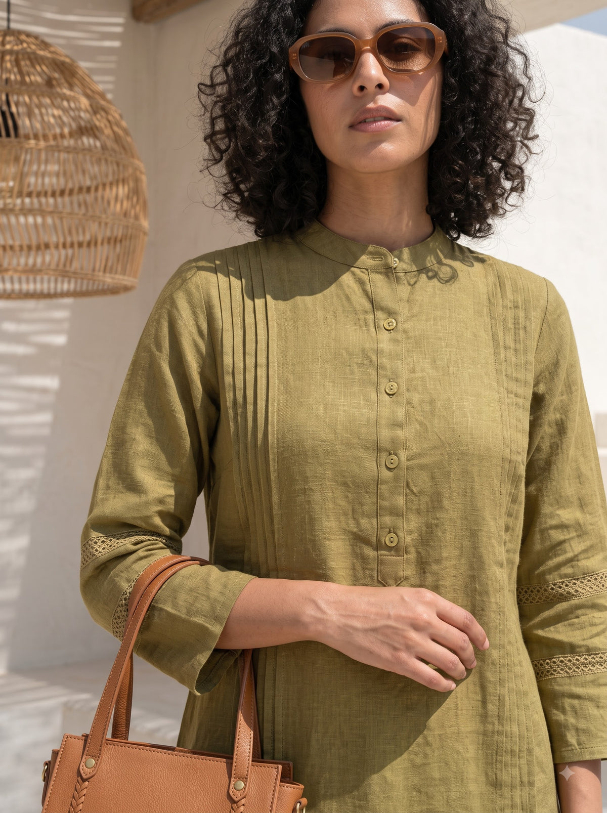 Olive Green Co-Ord Set for Women
