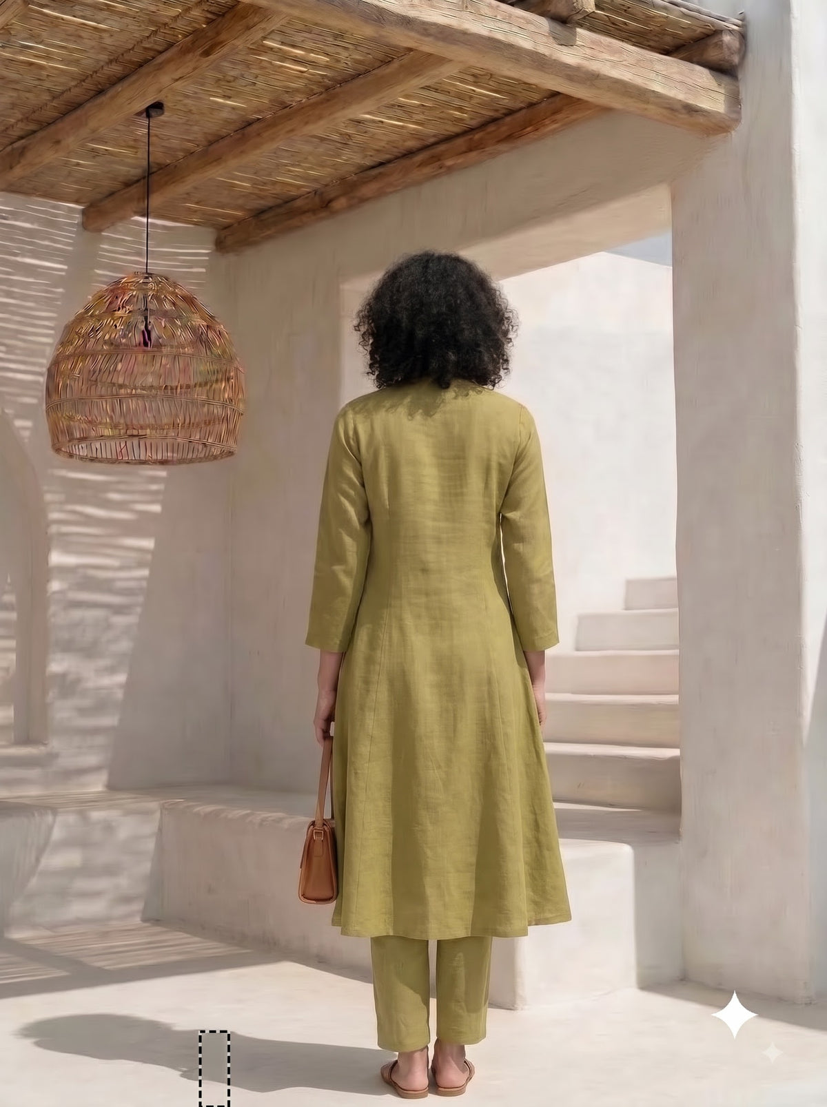Olive Green Co-Ord Set for Women