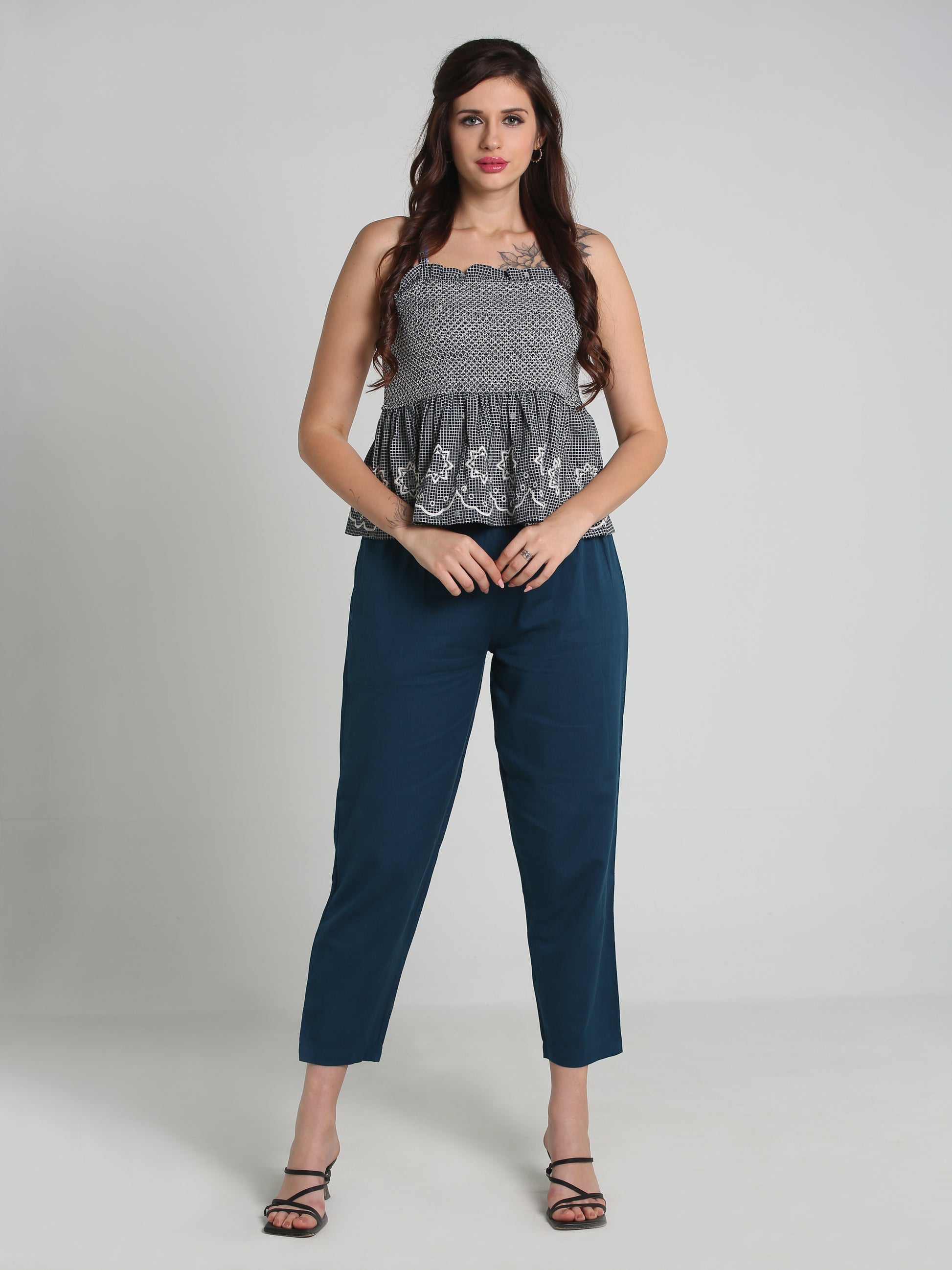 Peacock Shades Pure cotton Pants